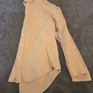 Stylish Men's Peach Dress Shirt